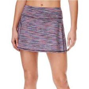 Ideology Womens Spaced-Dyed Skirt Multi Space Dye - Medium